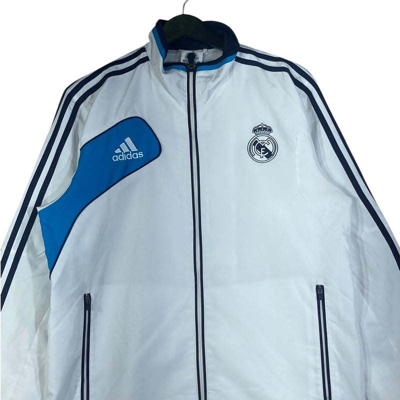 Vintage Adidas Real Madrid CF Chest Logo Track Jacket