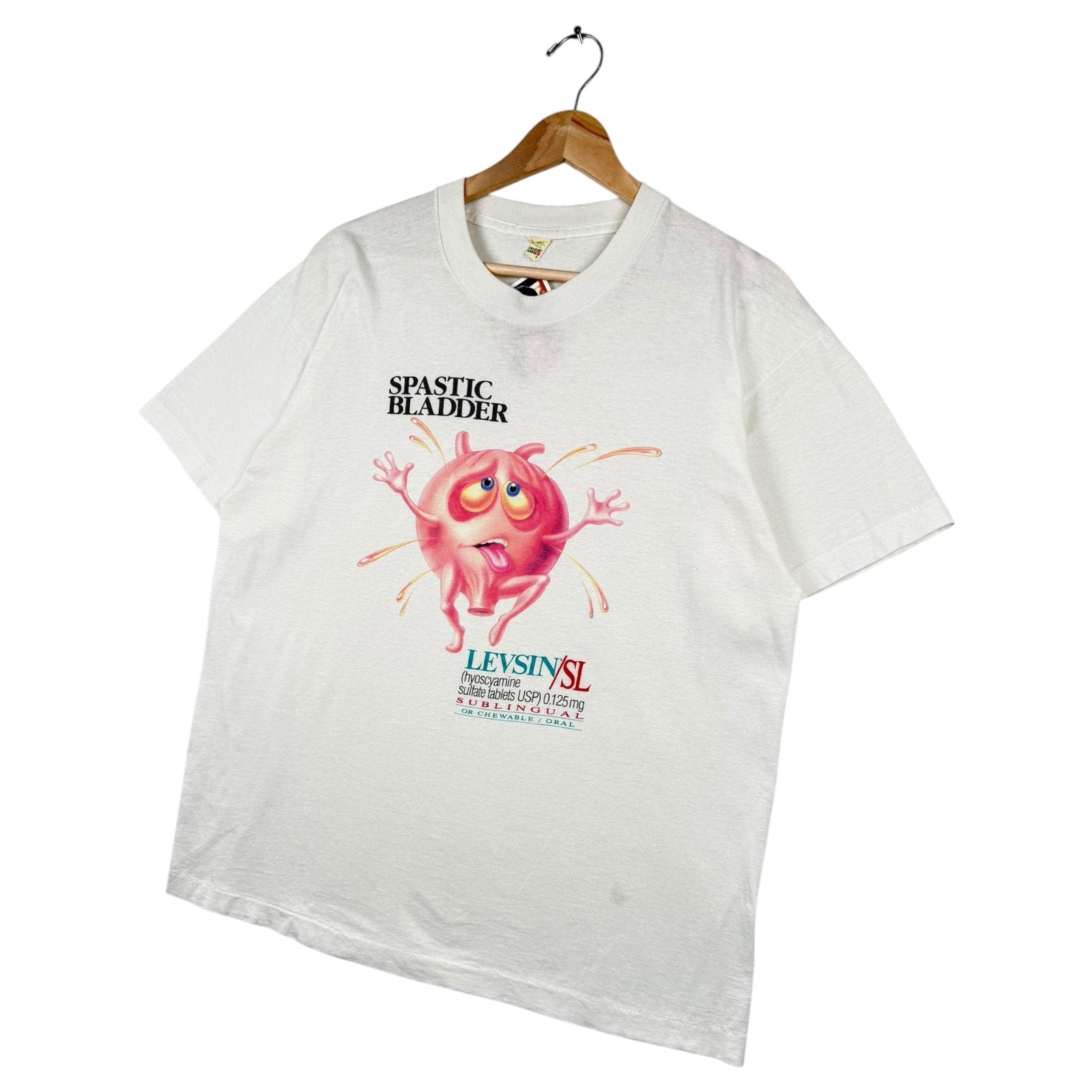 Vintage Screen Stars Spastic Bladder Levsin/SL T-Shirt