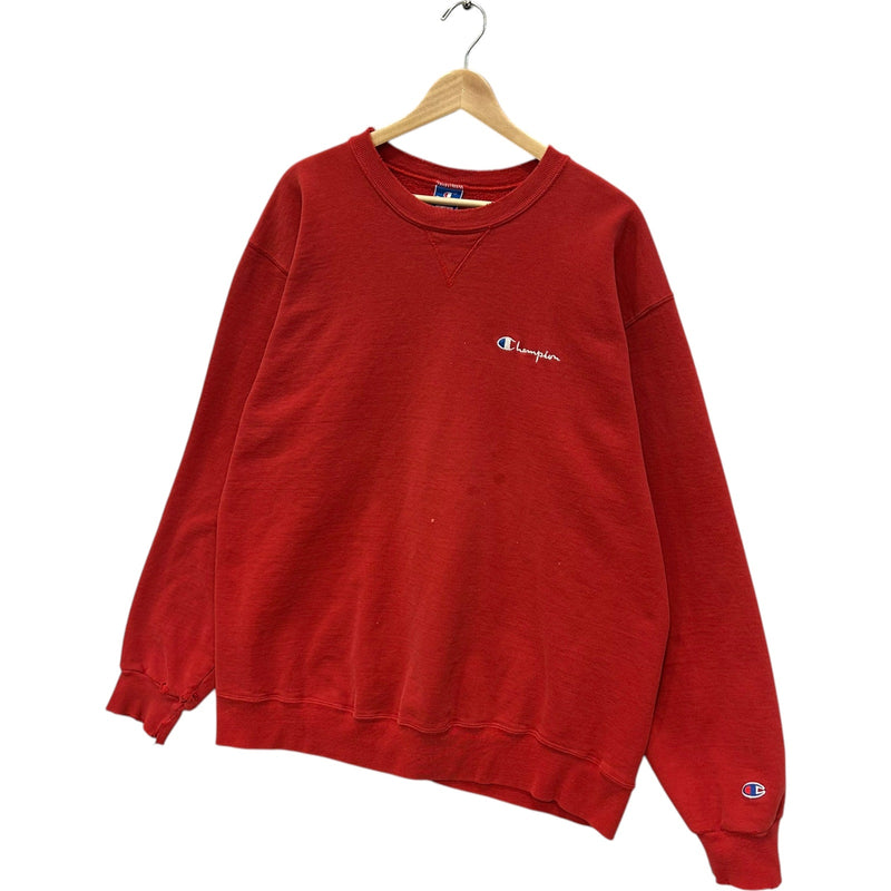 Vintage Champion Spellout Logo Crewneck 90s XXXL