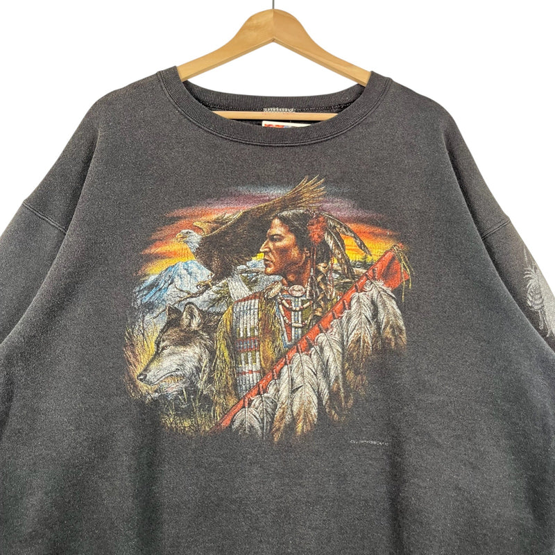 Vintage Native American Art Crewneck