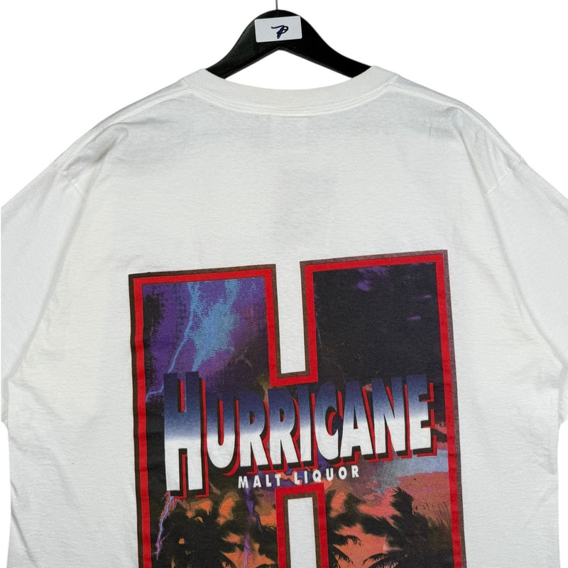 Vintage Hurricane Malt Liquor Promo T-Shirt