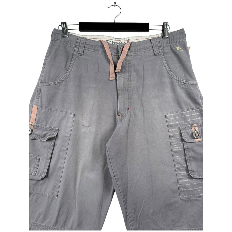 Vintage Ripcurl Logo Embroidered Cargo Shorts 35