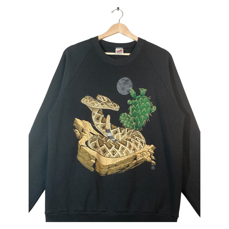 Vintage Jerzees Rattle Snake Sweatshirt Crewneck