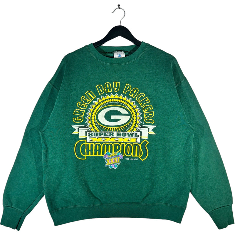 Vintage Green Bay Packers Super Bowl Champs NFL Crewneck 90s