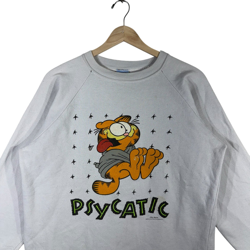 Vintage Garfield "Psycatic" Crewneck