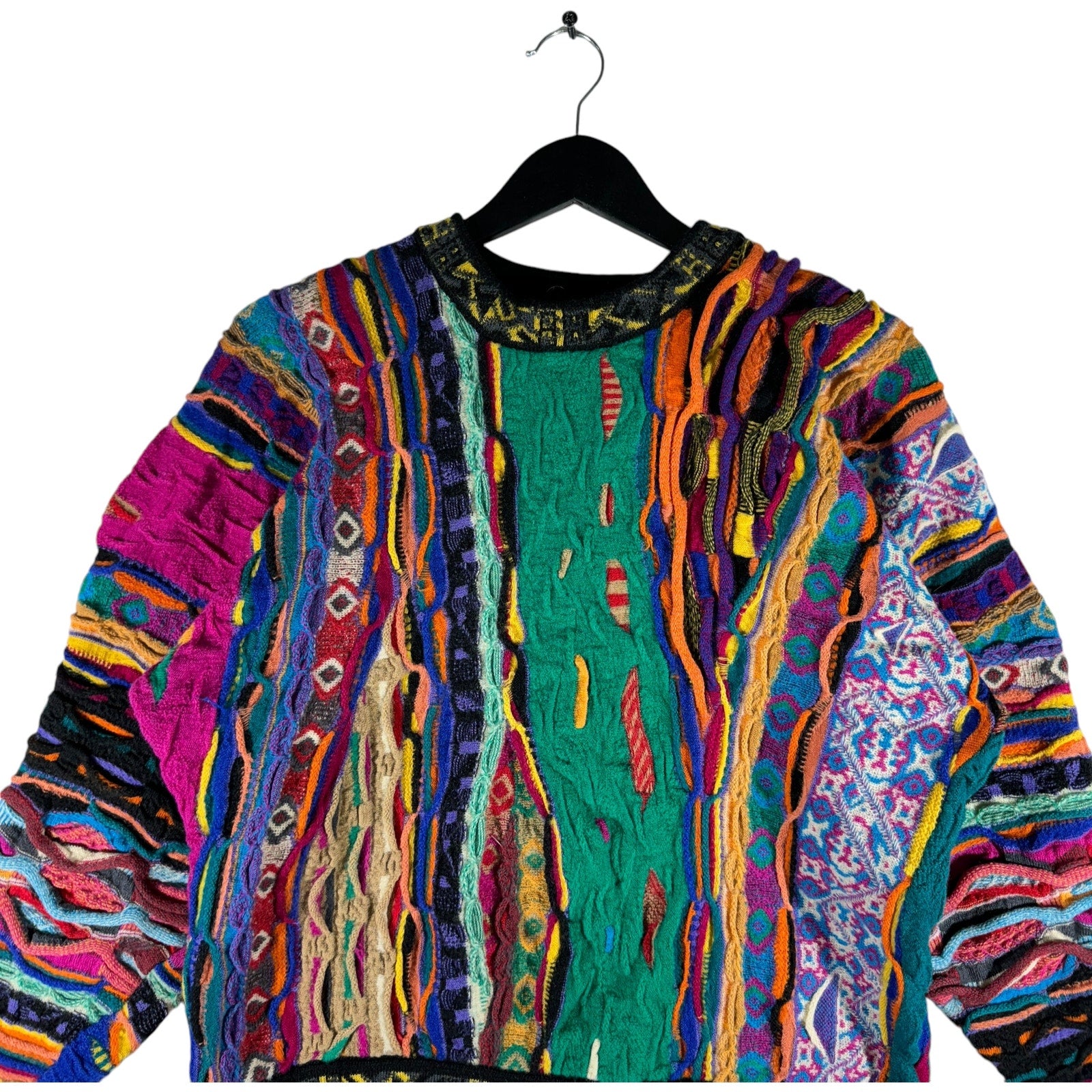 Vintage Coogi 3D Knit Sweater