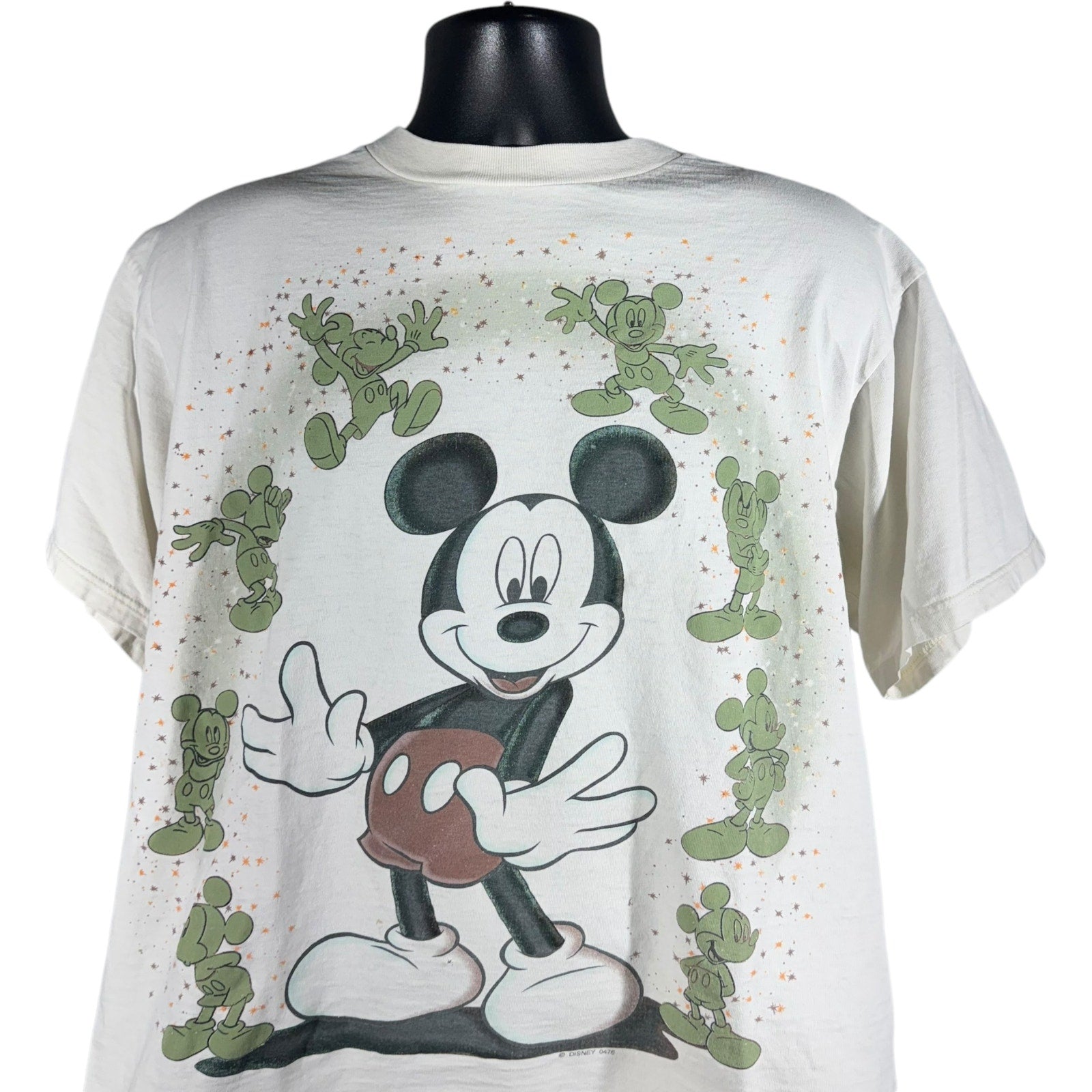 Vintage Disney Mickey Mouse Jumbo Print Tee 90s