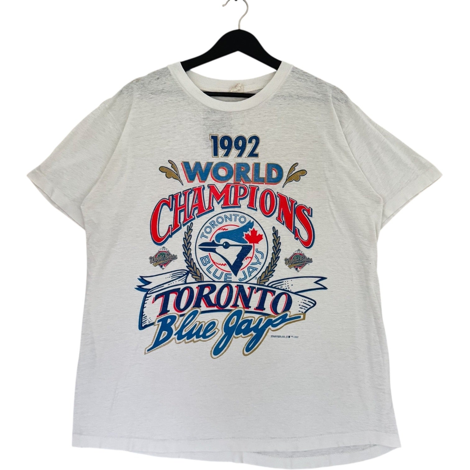 Vintage Toronto Blue Jays World Champions Tee 1992