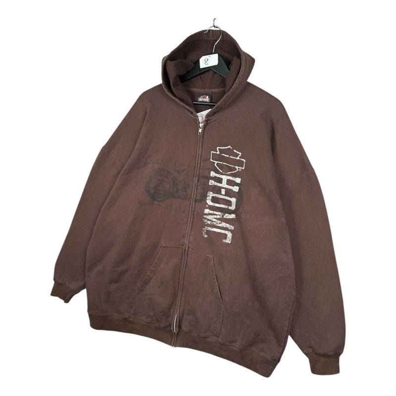 Vintage Harley Davidson Atlanta Full Zip Hoodie