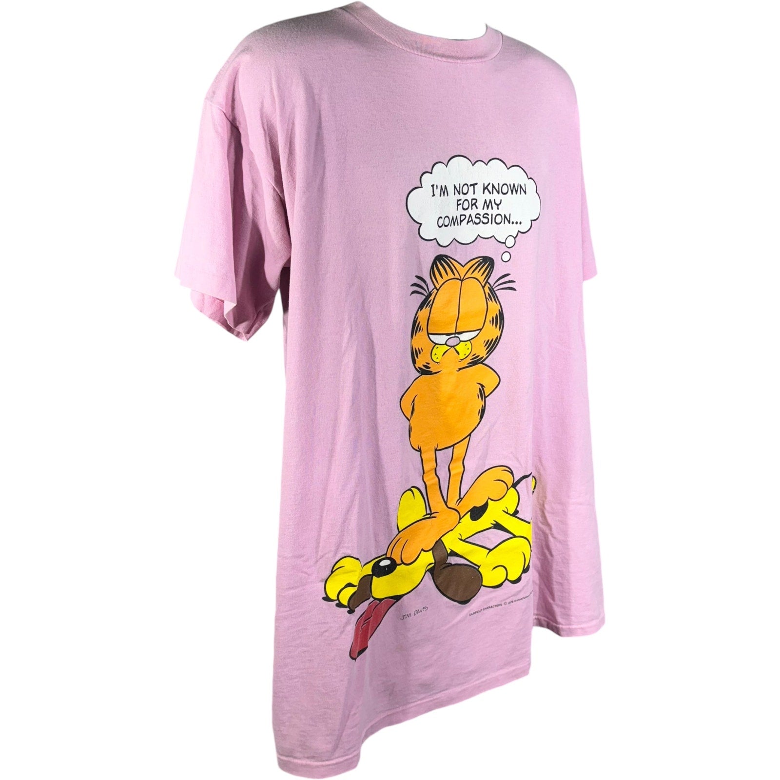 Vintage Garfield "I'm Not Known For My Compassion" Tee