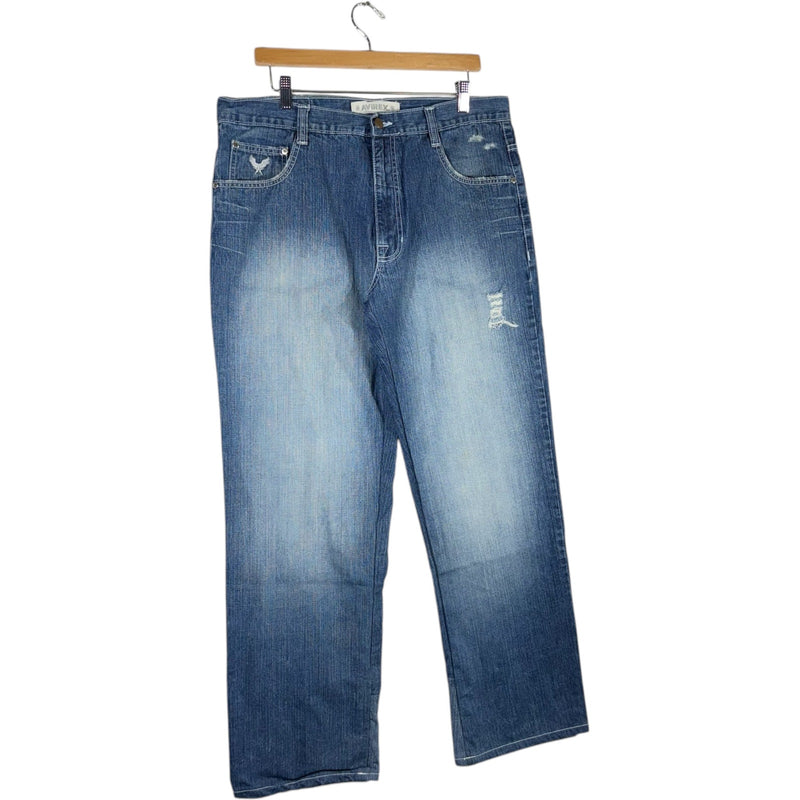 Vintage Avirex Wide Leg Denim Jeans 36 x 30
