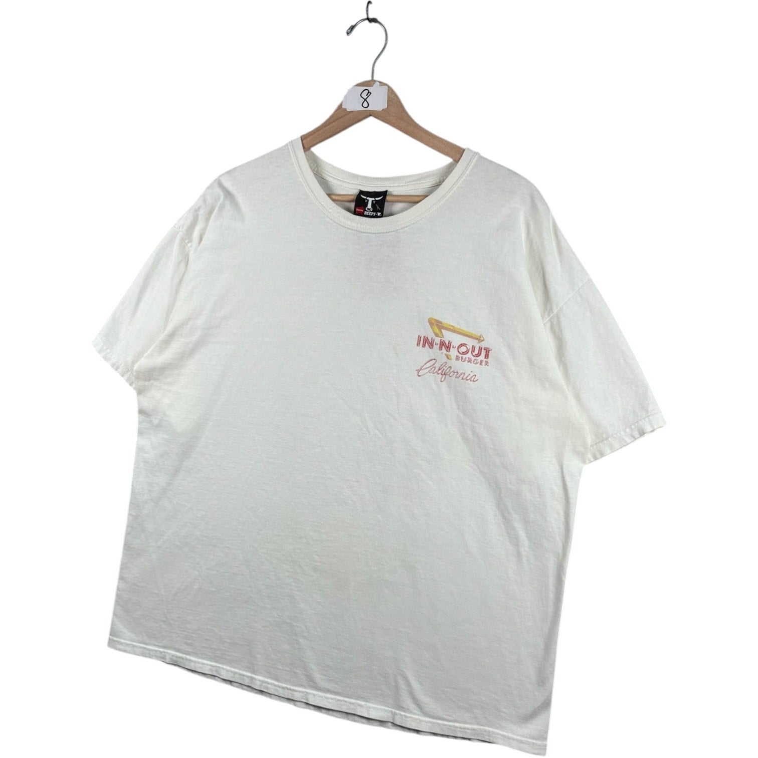 Vintage In-N-Out Burger Classic Car Graphic T-Shirt