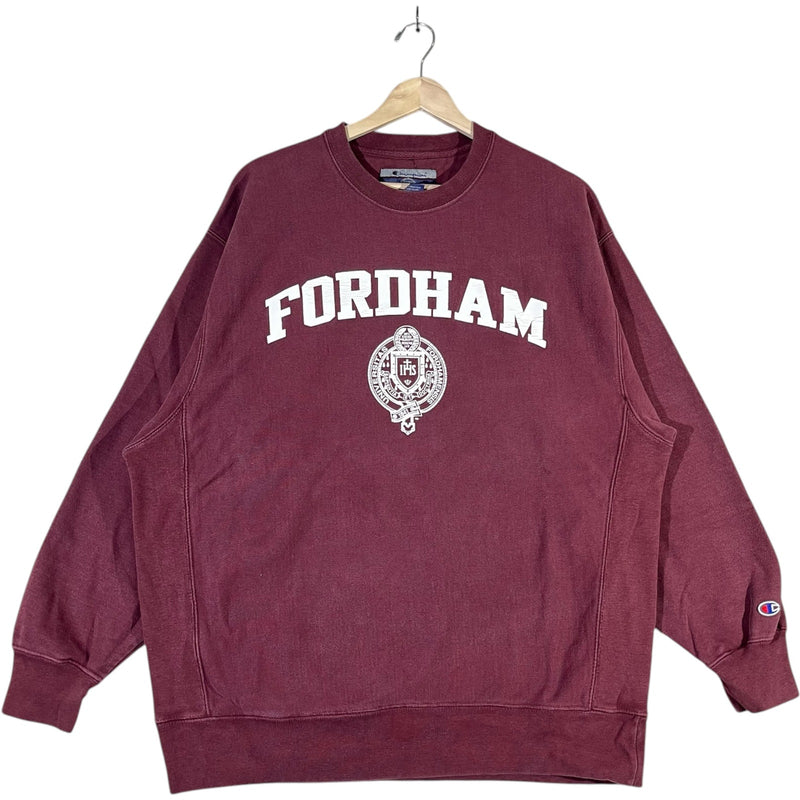 Vintage Fordham Spellout University Crewneck