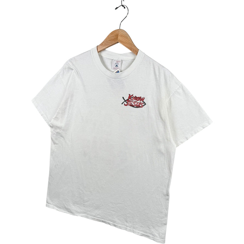 Vintage Vintage Know Jesus Christian T-Shirt