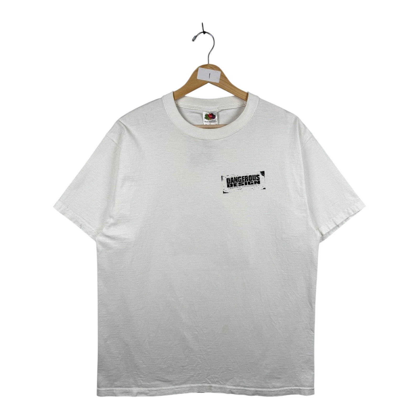 Vintage Dangerous Designs Motorcycle T-Shirt