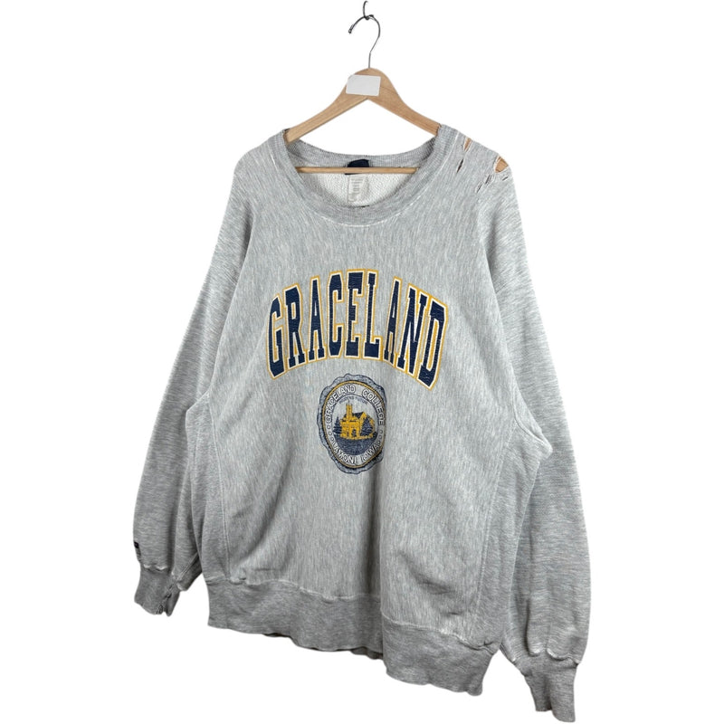 Vintage JanSport Graceland College Pullover Crewneck