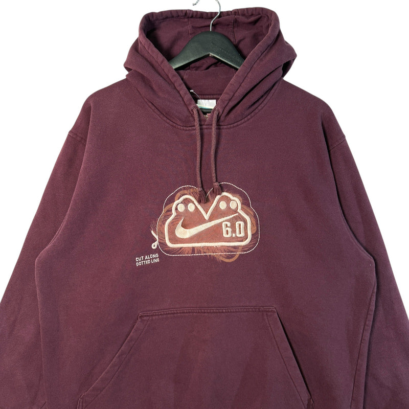 Vintage Nike Big Swoosh Dotted Line Hoodie