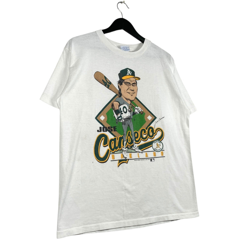 Vintage Oakland Athletics Jose Canseco MLB T-Shirt 90s