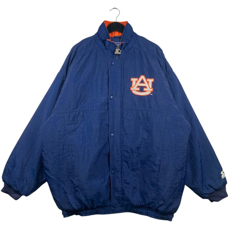 Vintage Starter Auburn Tigers NCAA Snap Button Jacket
