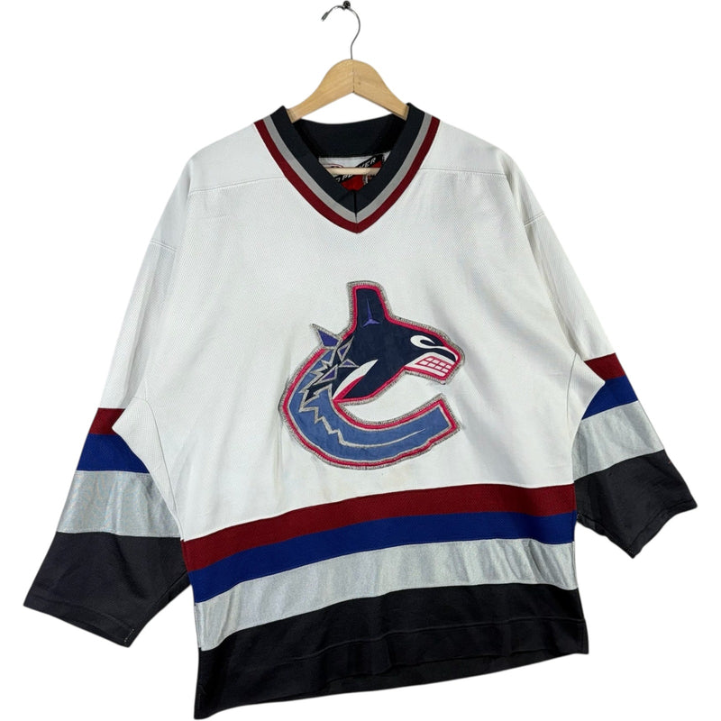 Vintage Vancouver Canucks NHL Long Sleeve Jersey