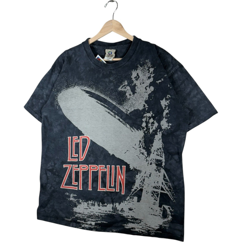 Vintage Led Zeppelin Hindenburg Mega Print Band Tee