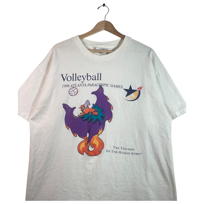 Vintage Atlanta Paralympic Games Volleyball T-Shirt 1996