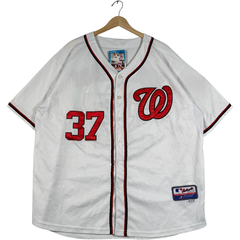 Vintage Majestic Washington Nationals Stephen Strasburg #37 MLB Jersey