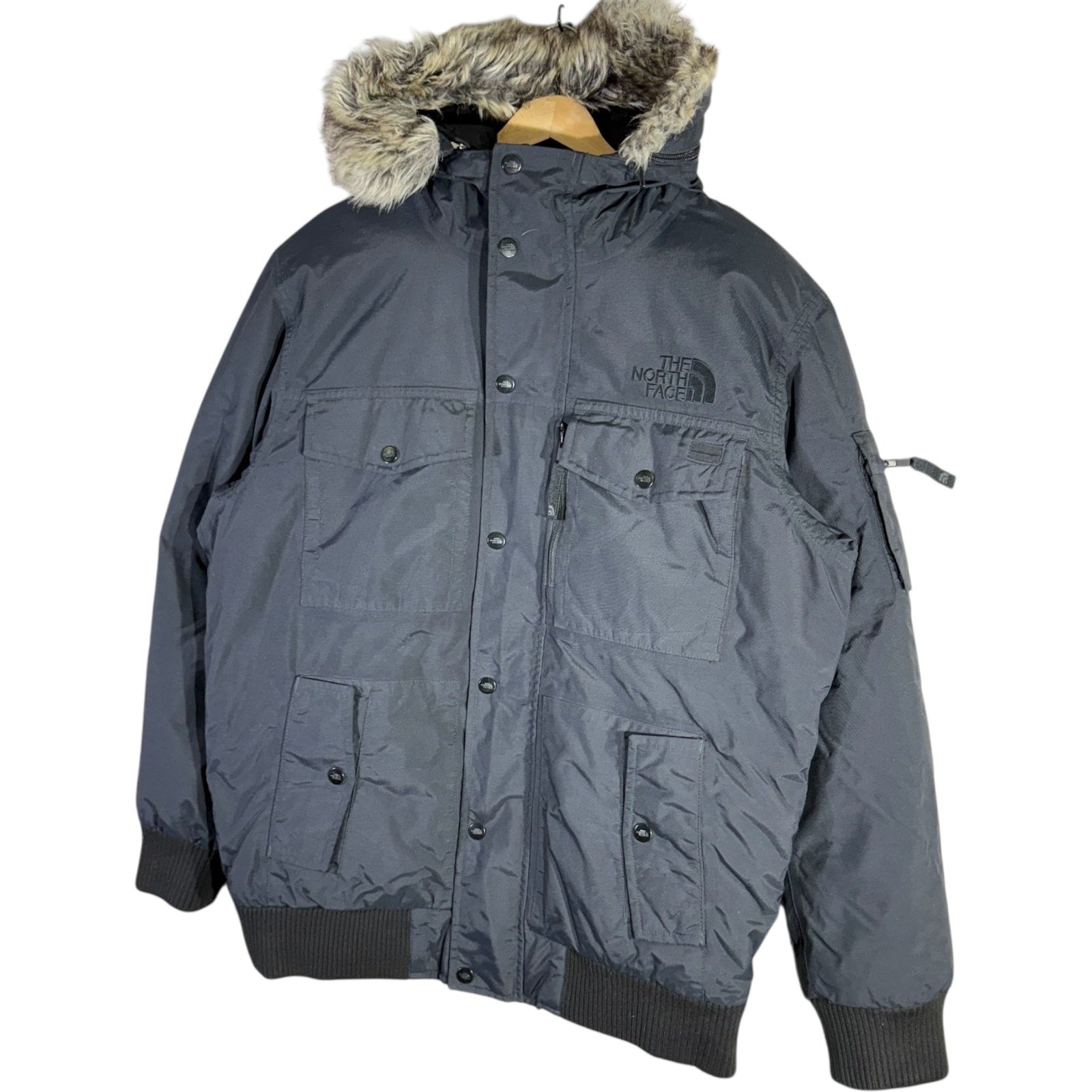 Vintage The North Face Fur Hood Puffer Jacket