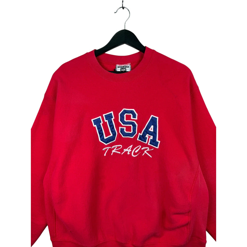 Vintage Lee USA Track Sweatshirt Crewneck