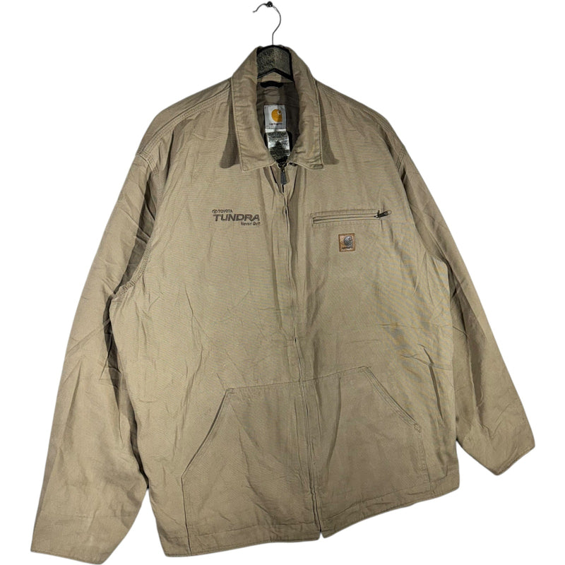 Vintage Carhartt Full Zip Toyota Tundra Workwear Jacket