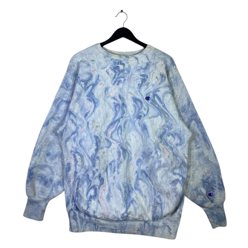 Vintage Champion Marble Dye Sweatshirt Crewneck
