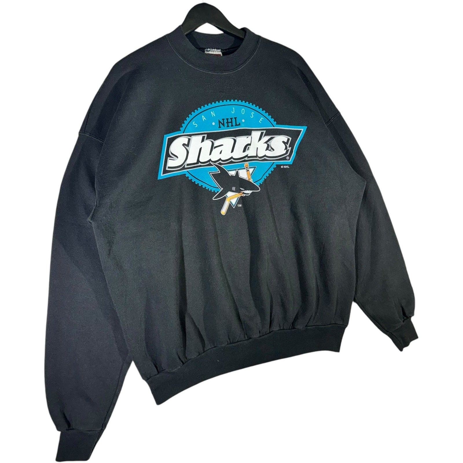 Vintage San Jose Sharks NHL Crewneck 90s