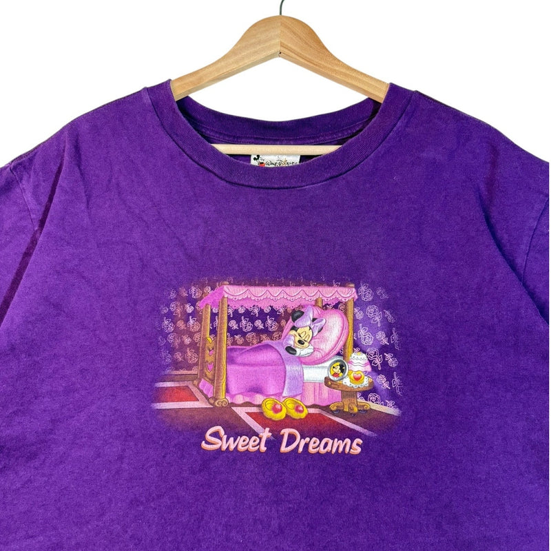 Vintage Walt Disney World Sweet Dreams Mini Mouse Crop T-Shirt