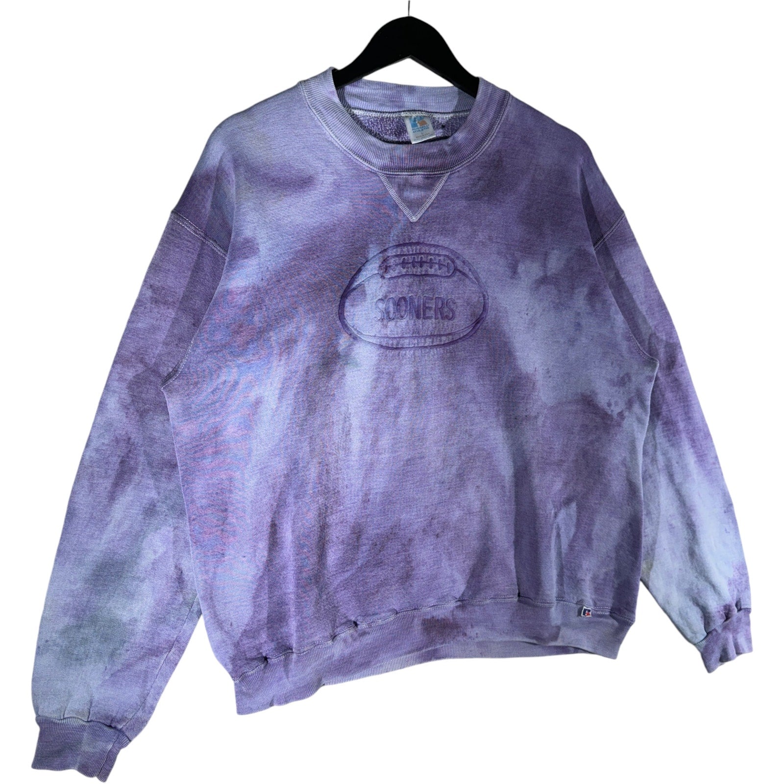 Vintage Oklahoma Sooners Tie Dye Crewneck