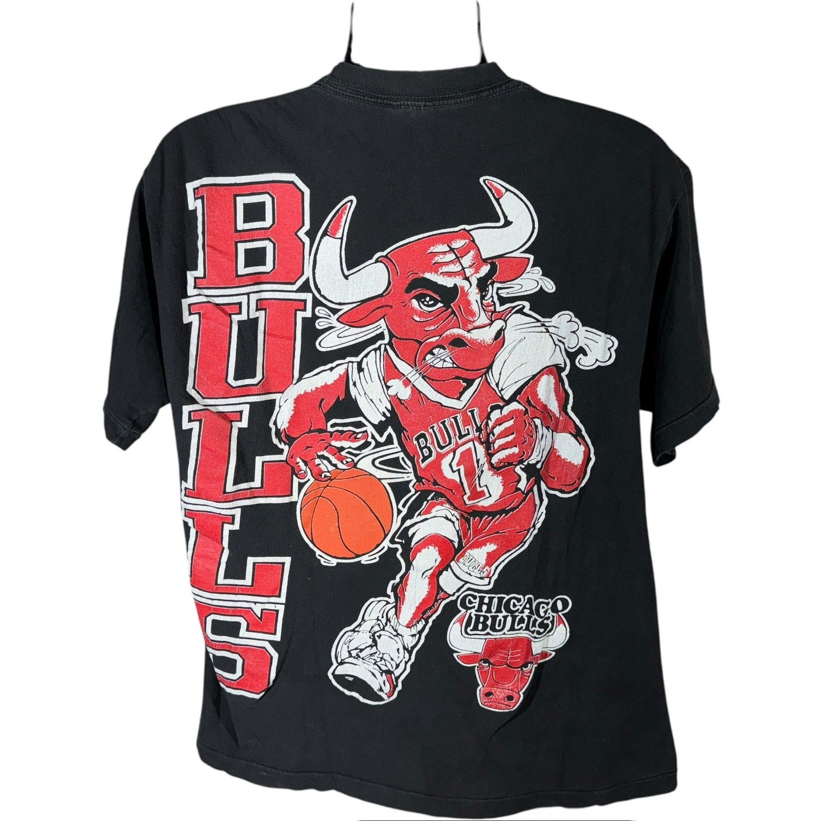 Vintage Chicago Bulls Mascot NBA Tee