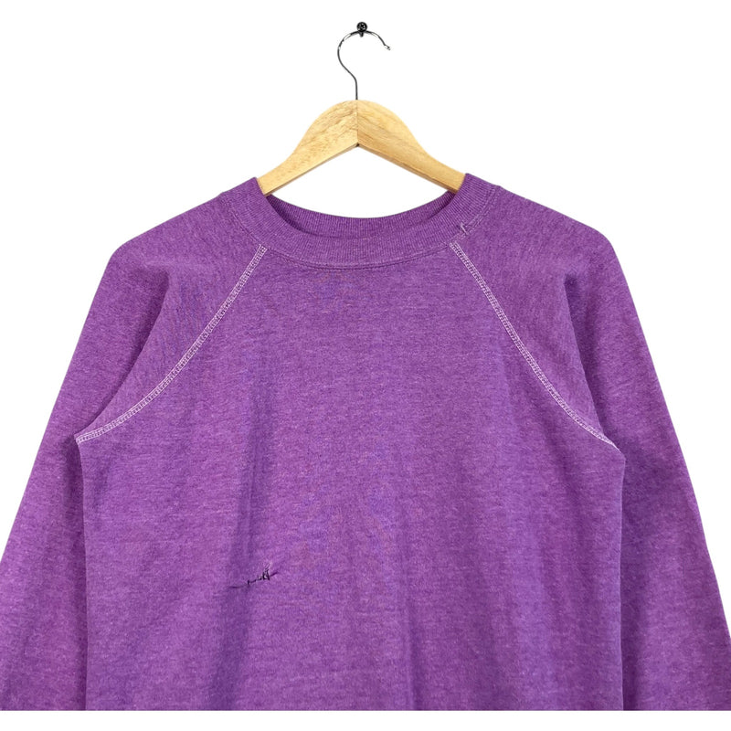 Vintage Blank Purple Crewneck