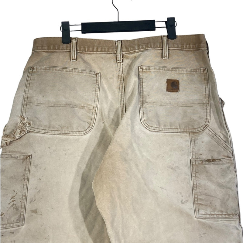 Vintage Carhartt Distressed Shorts Denim Shorts 34