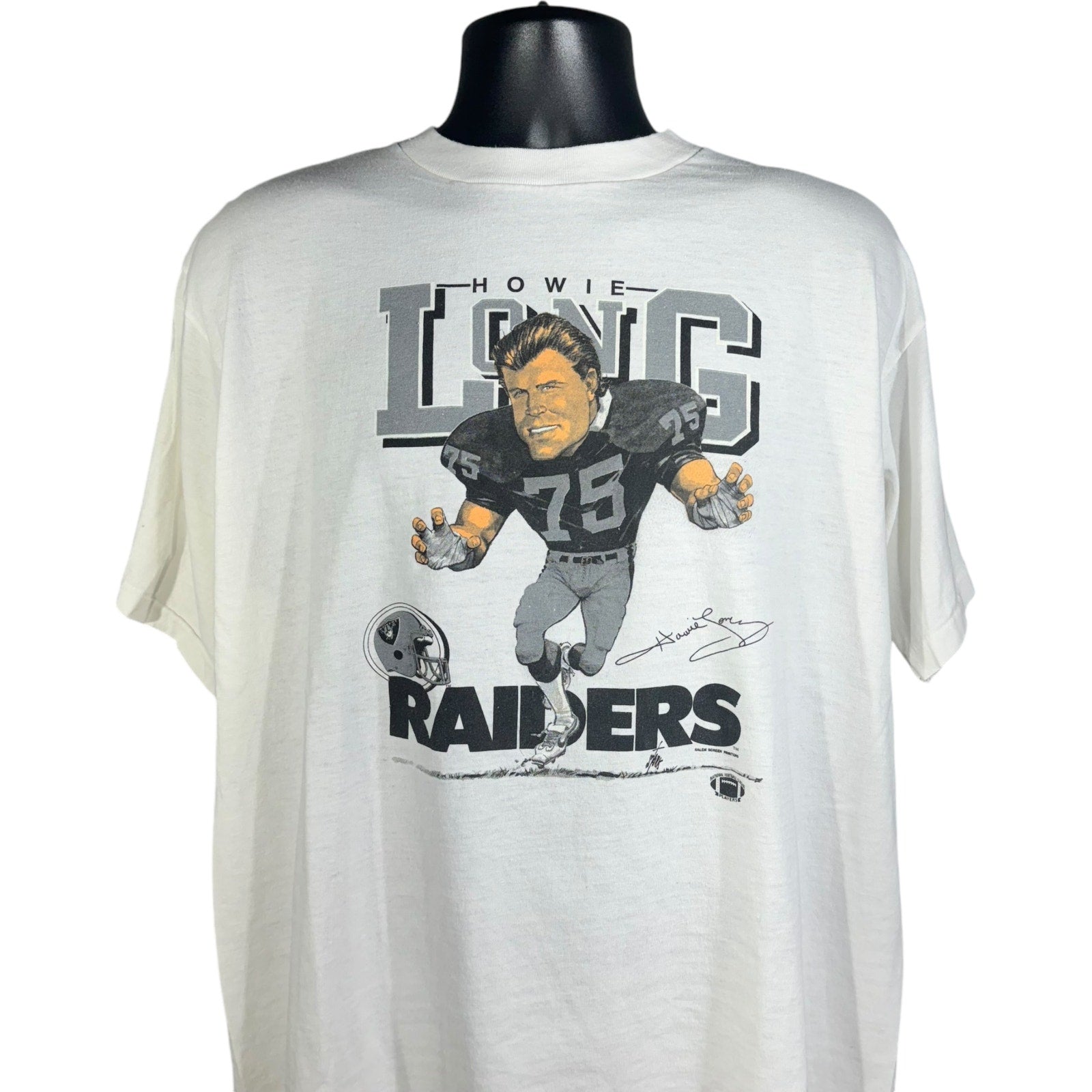 Vintage Los Angeles Raiders Howie Long Tee