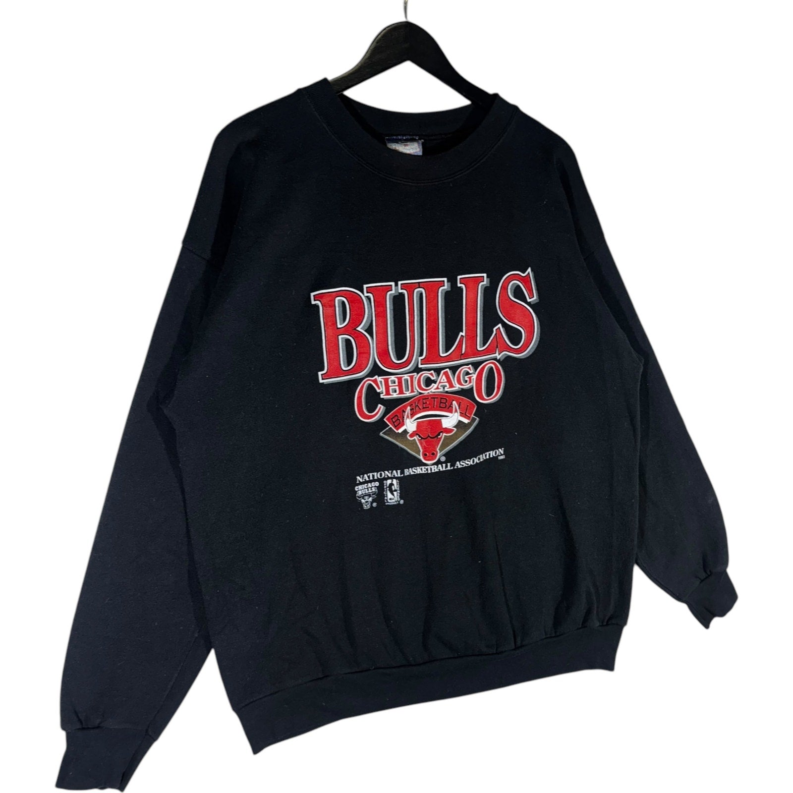 Vintage NBA Chicago Bulls Spell Out Graphic Crewneck 1993