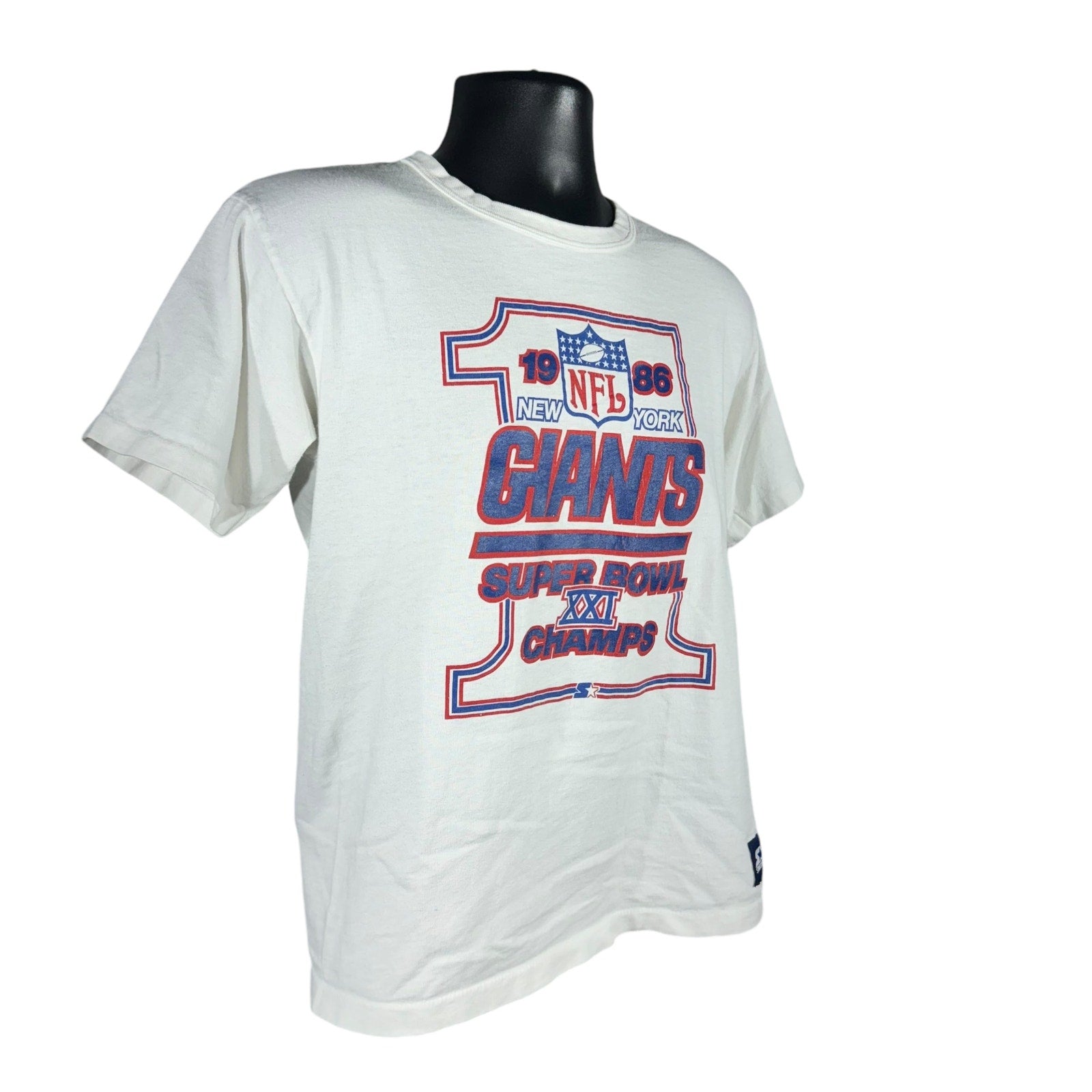 Vintage Starter New York Giants Super Bowl Tee 1986