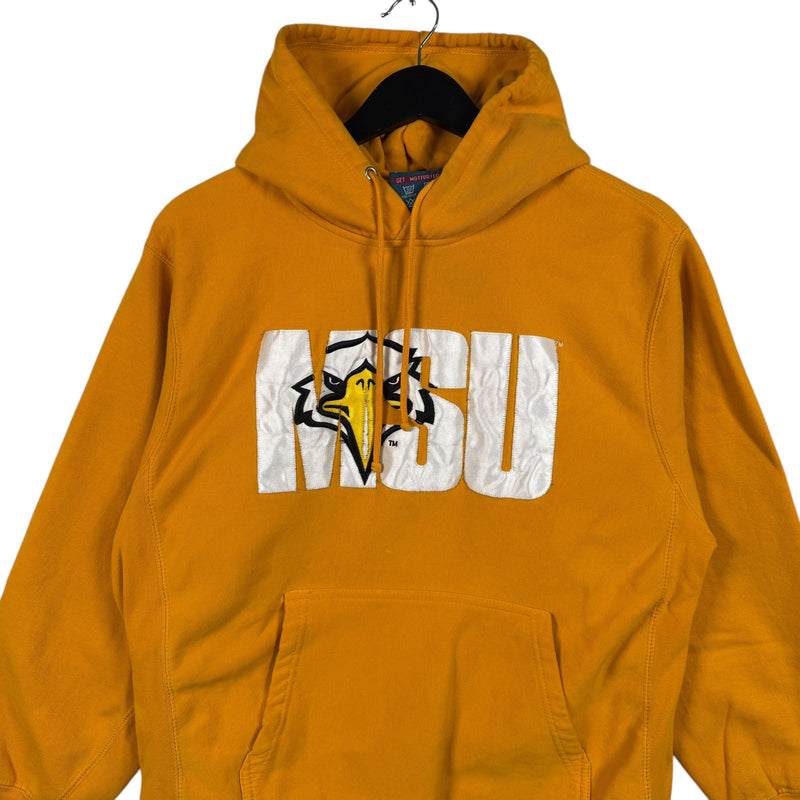 Vintage Minot State University Logo Acronym Hoodie