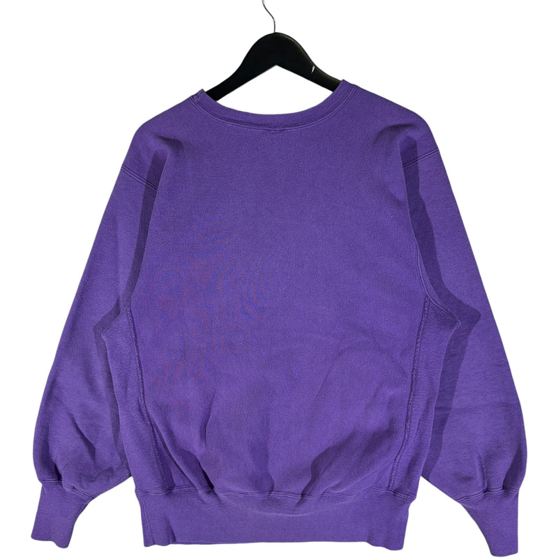 Vintage Champion Reverse Weave Logo Crewneck 90's