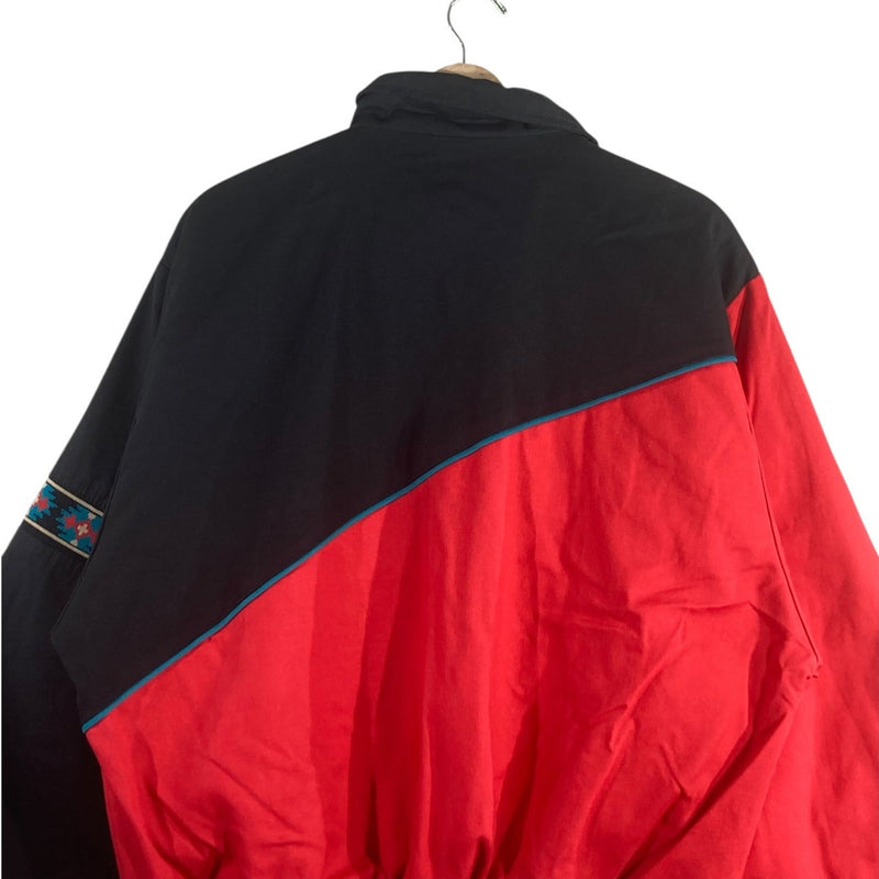 Vintage Canyon Guide Southwestern Aztec Bomber Jacket