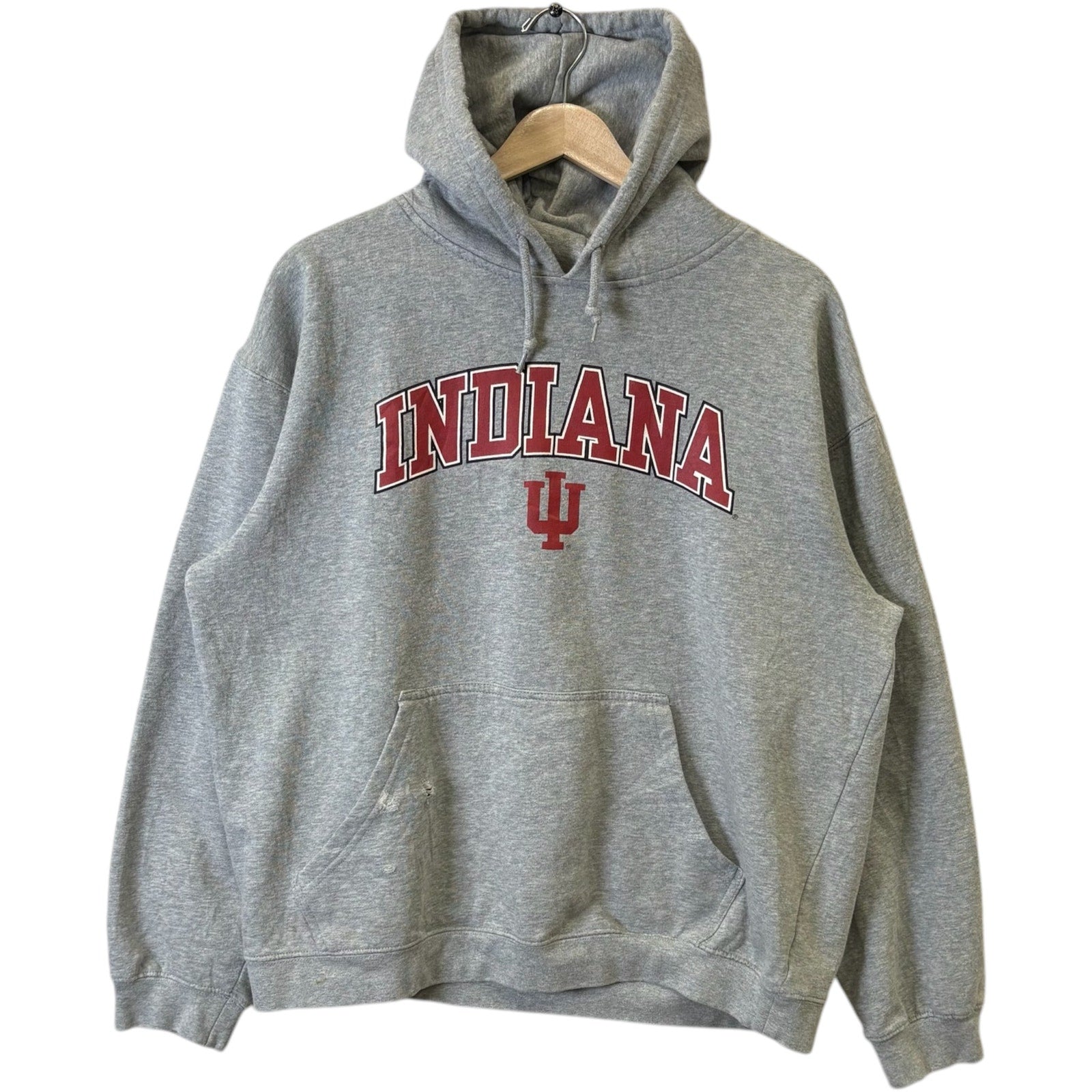 Vintage NCAA University Of Indiana Spellout Hoodie