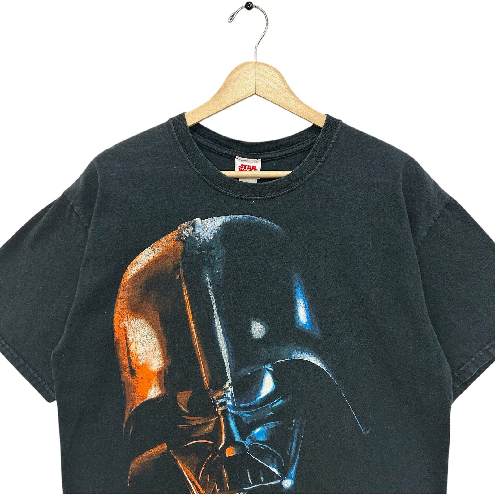 Vintage Star Wars Darth Vader Large Face Movie Tee