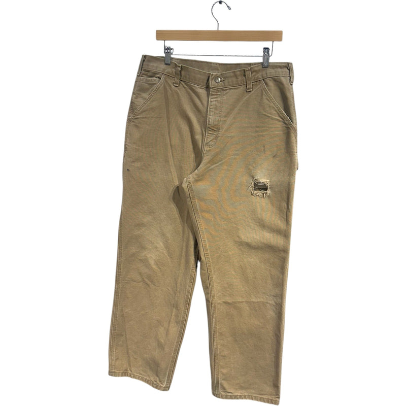 Vintage Carhartt B11 Dungaree Fit Carpenter Pants 35 x 30