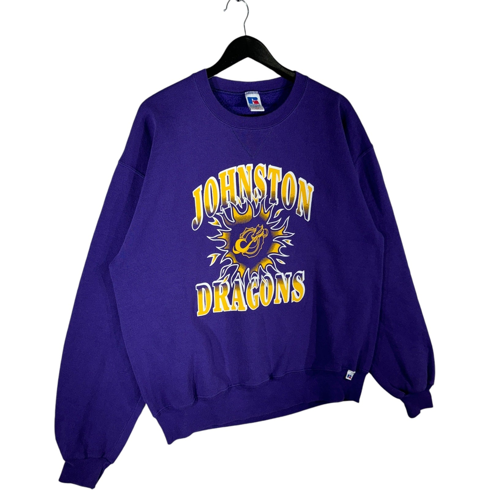 Vintage Russell Johnston Dragons High School Crewneck