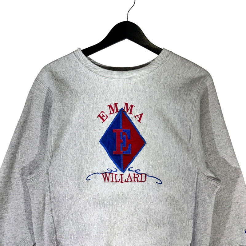 Vintage Champion Reverse Weave Emma Willard School Crewneck