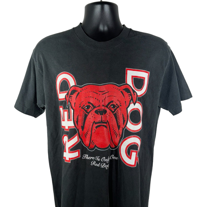 Vintage Red Dog Big Logo Tee