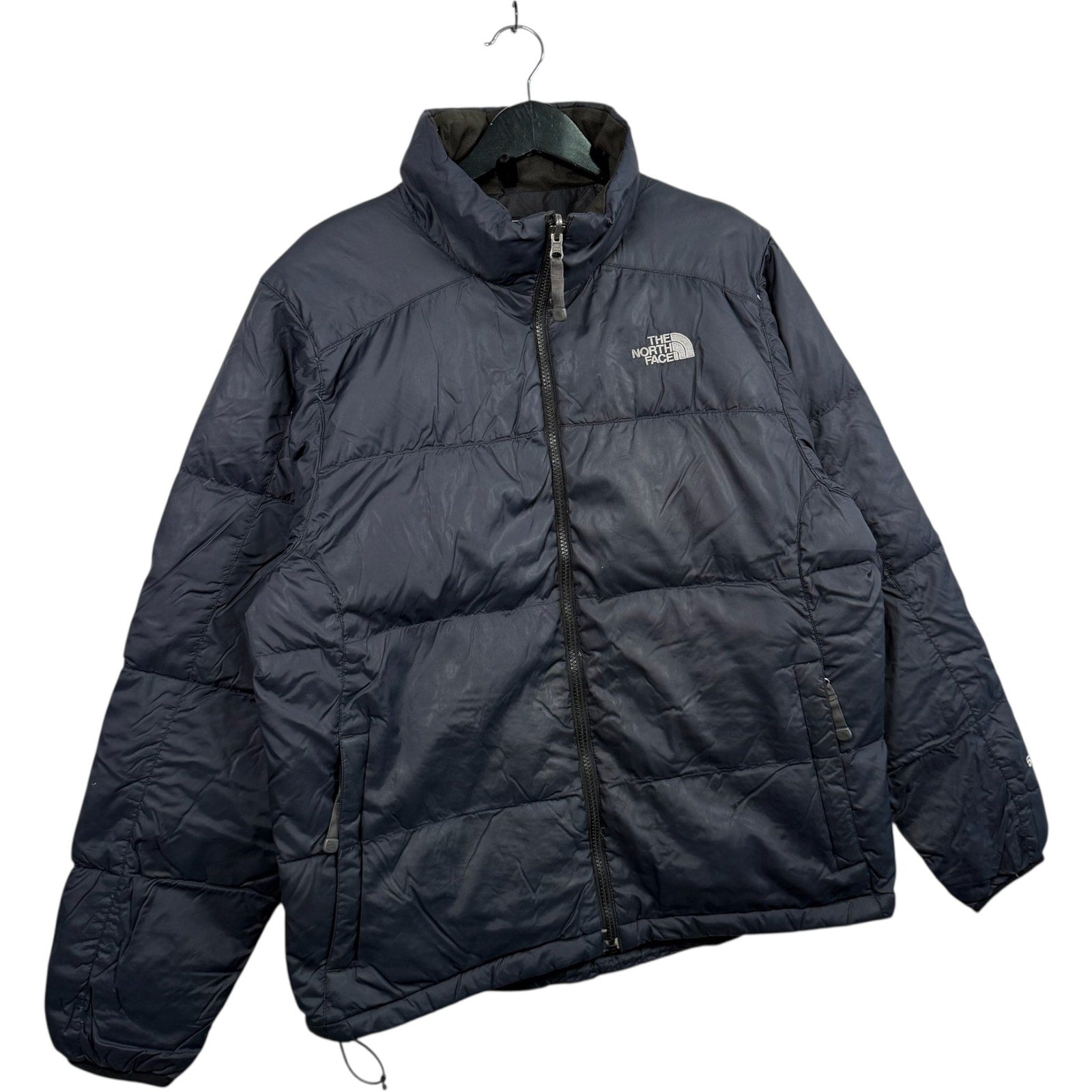 Vintage The North Face Mini Logo Full Zip Puffer Jacket